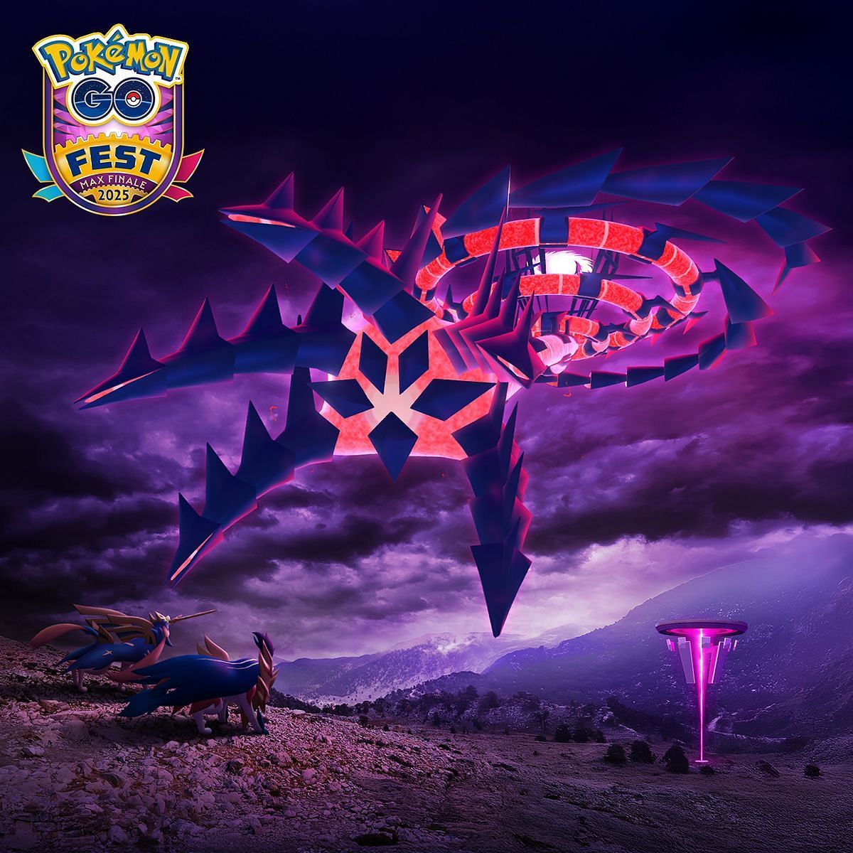 Eternatus is looming ahead (Image via Niantic)